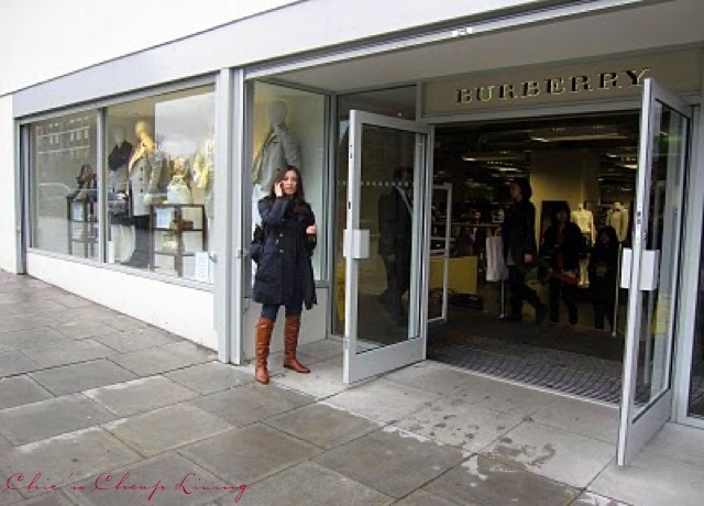 burberry outlet store london