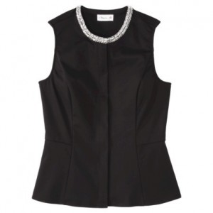 Target Philip Lim sparkle peplum tank