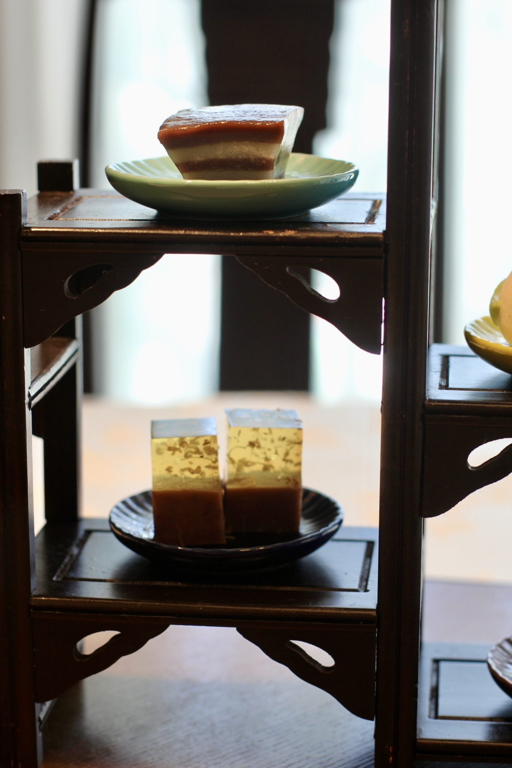 Dessert close up at Silk's Palace