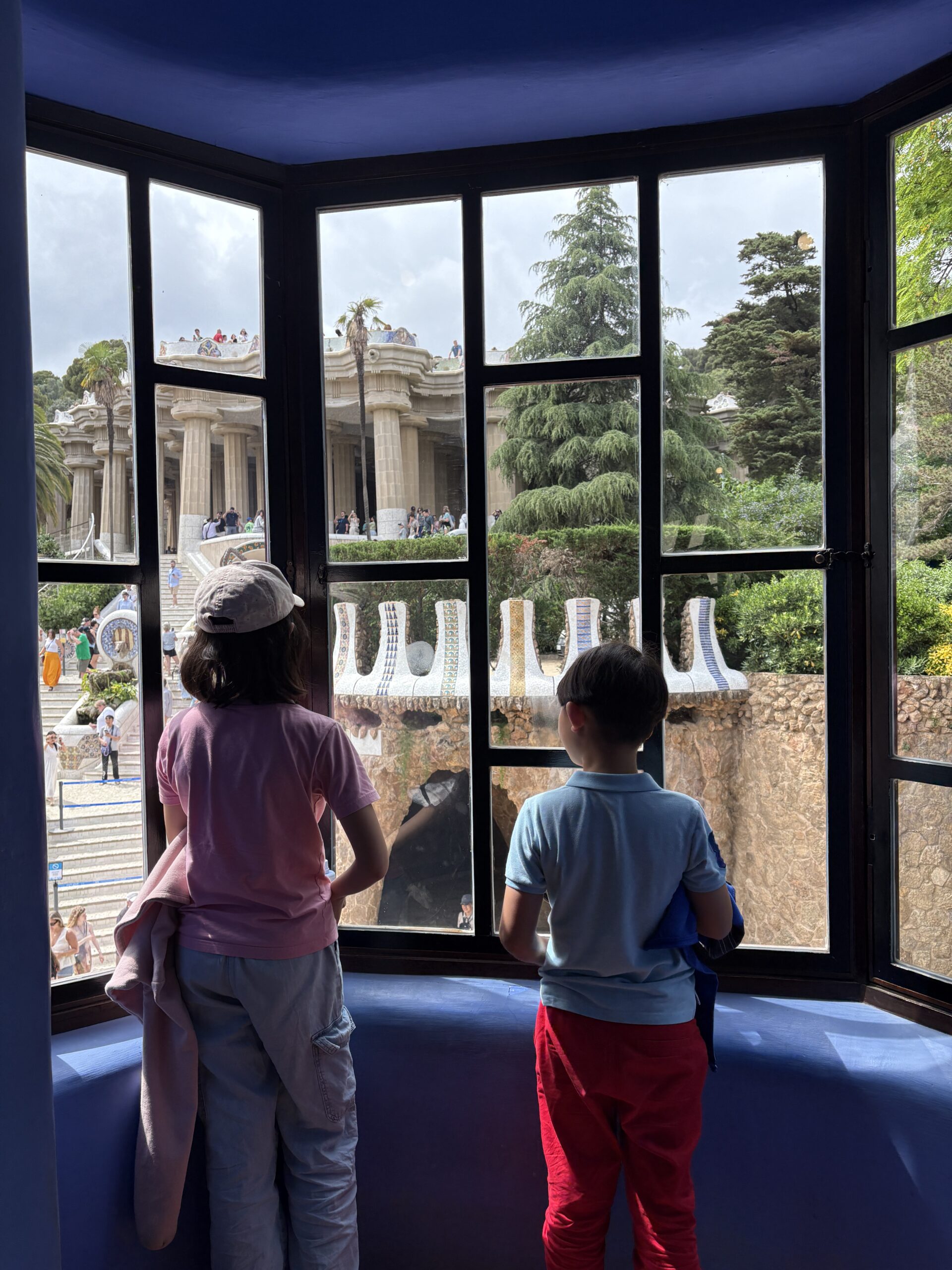 Helping Children to become millionaires window view