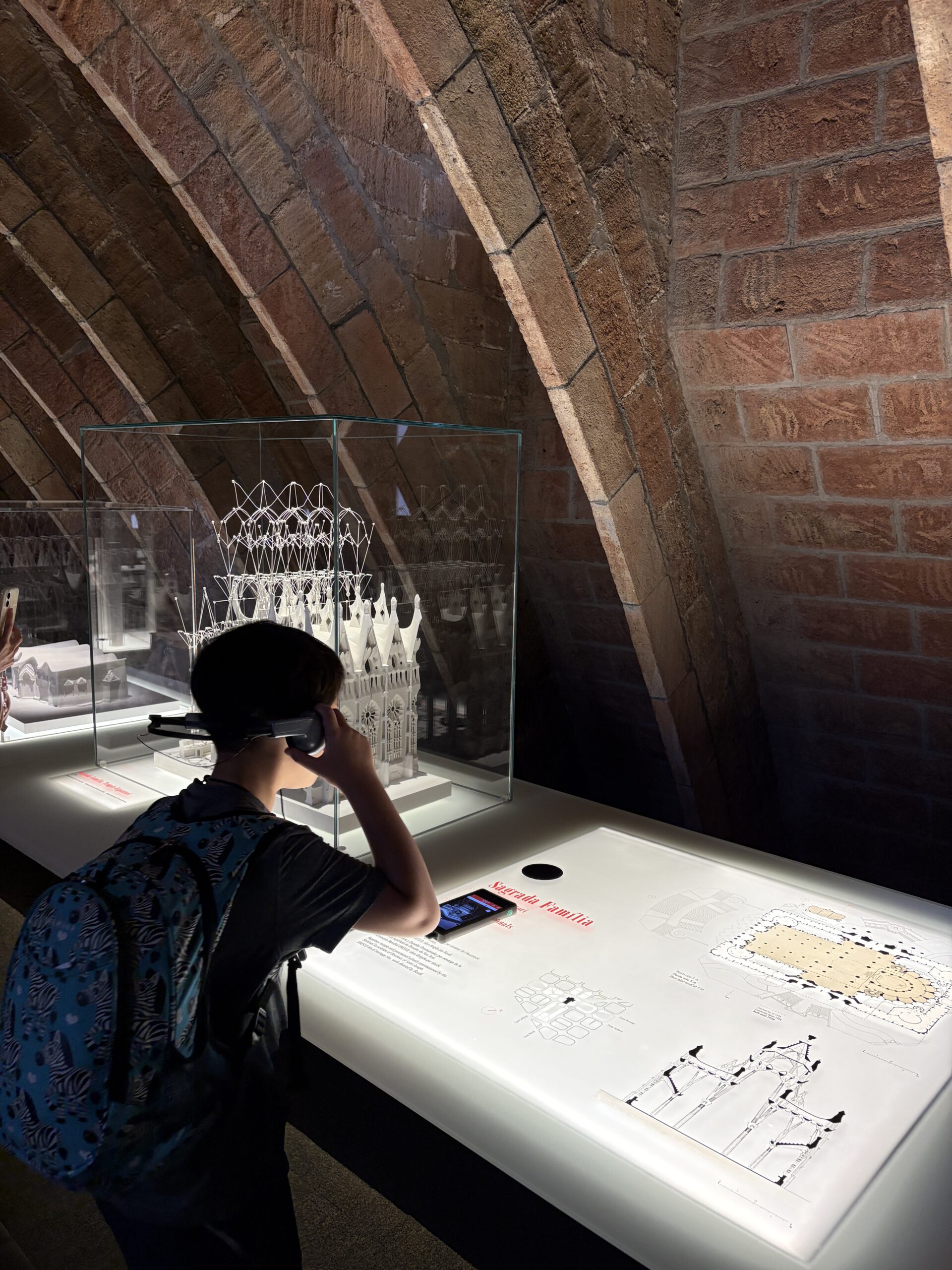 Barcelona itinerary for Kids La pedrera roof