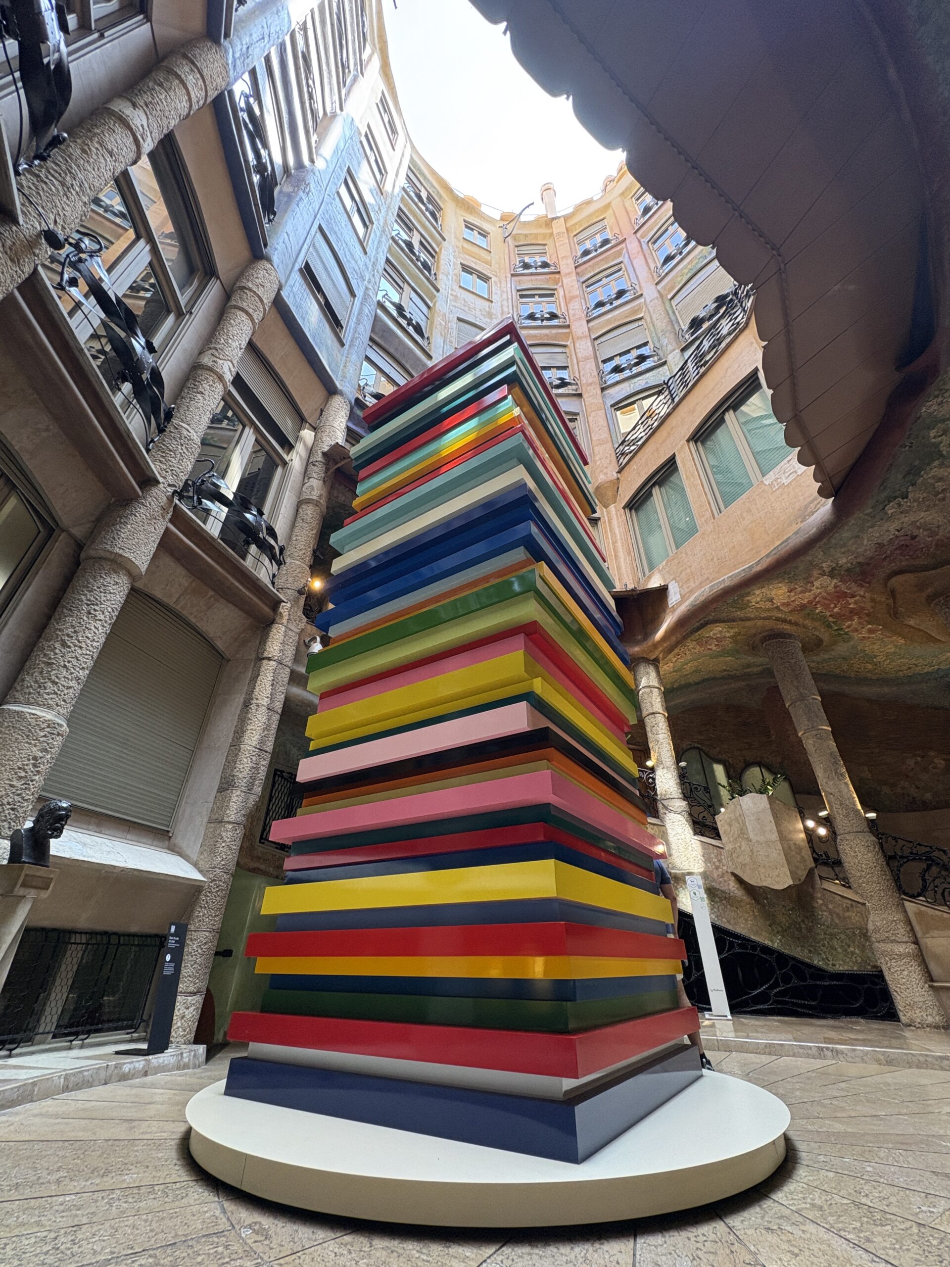 Barcelona itinerary for Kids courtyard view